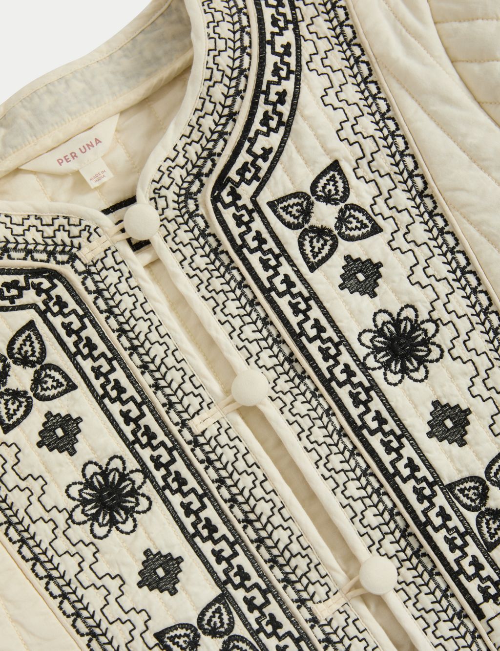 Pure Cotton Embroidered Short Jacket 6 of 8