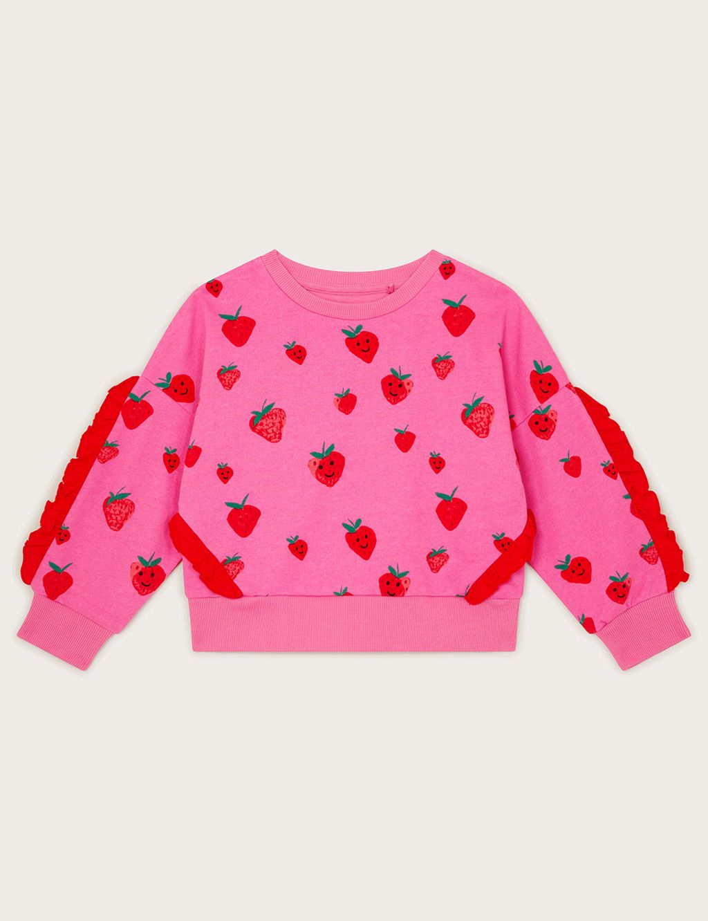 Pure Cotton Embroidered Sweatshirt (3-13 Yrs) 3 of 4