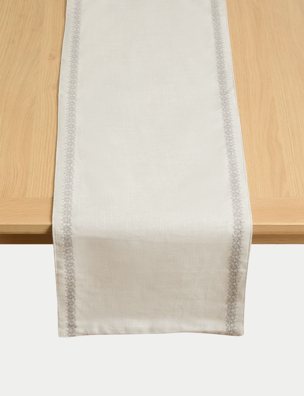 Pure Cotton Embroidered Table Runner 3 of 3