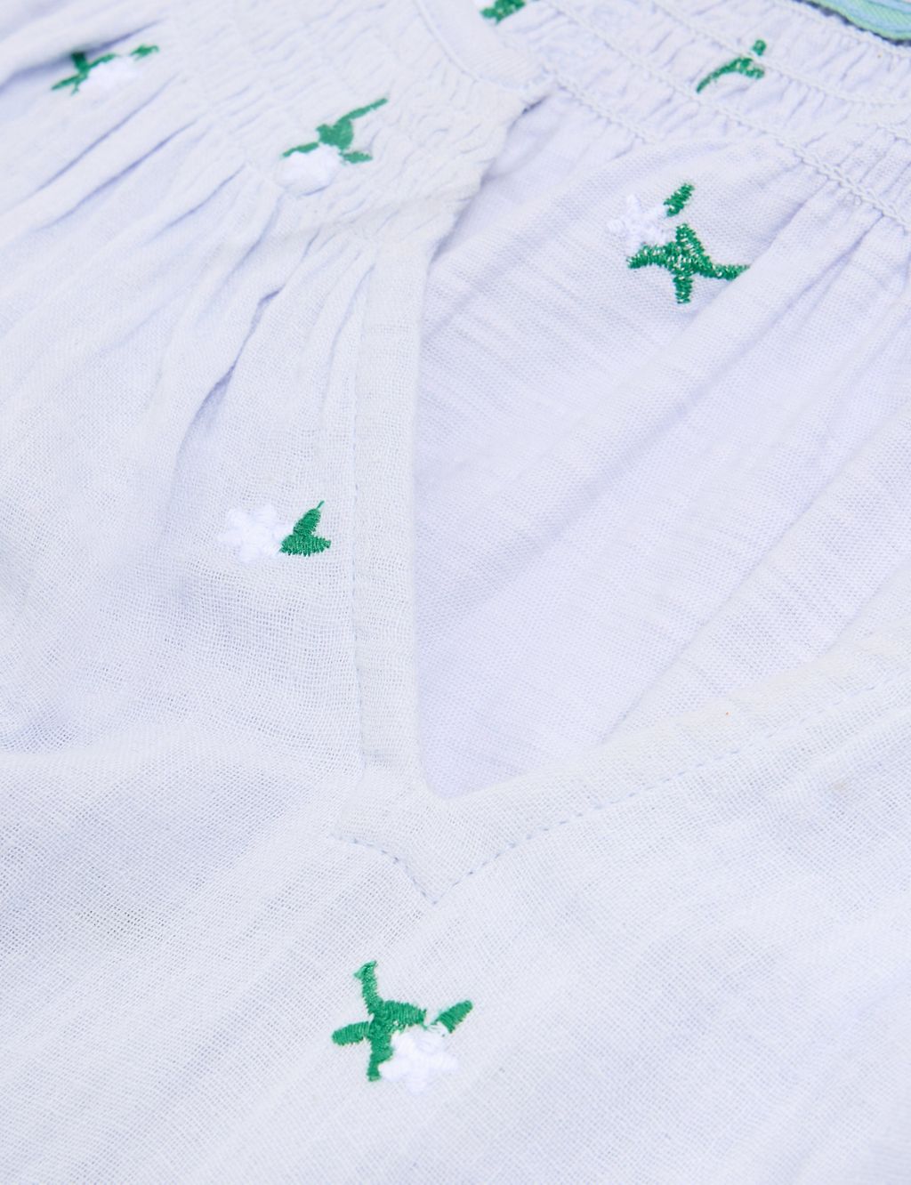 Pure Cotton Embroidered Top 6 of 6