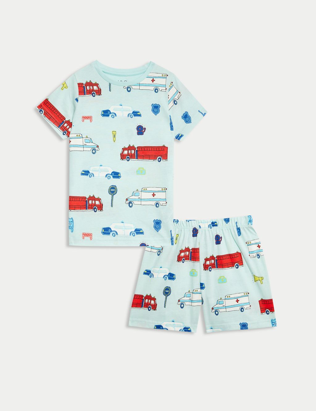 Pure Cotton Emergency Services Pyjamas (1-8 Yrs) 1 of 4