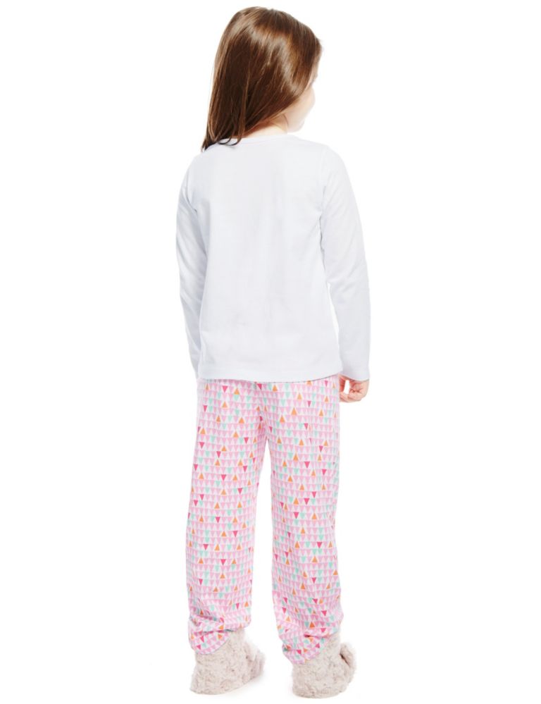 Pure Cotton Emily Button™ Pyjamas (1-7 Years) 3 of 4