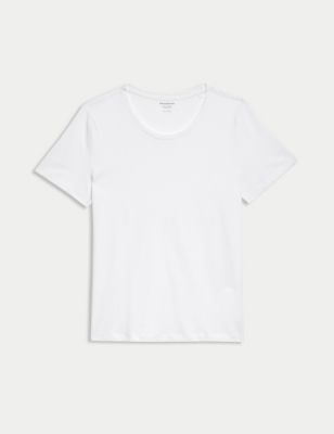 Pure Cotton Essential Fit T-Shirt Image 2 of 5