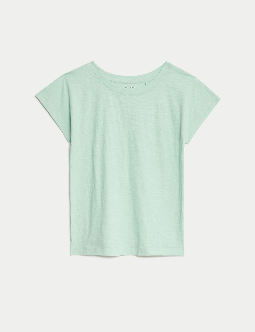 Pure Cotton Everyday Fit Slash Neck T-shirt 1 of 5