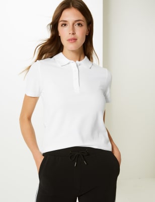 m&s polo shirts ladies