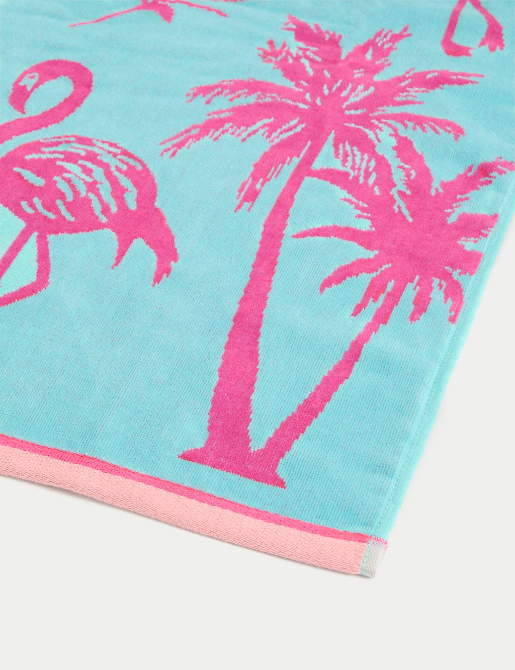 Pure Cotton Flamingo Beach Towel 2 of 4