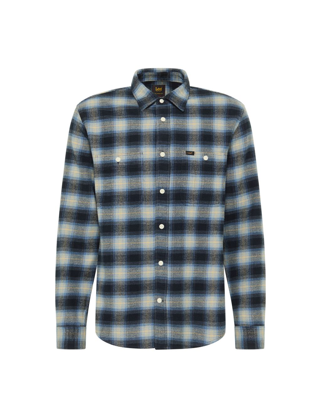 Pure Cotton Flannel Check Shirt 1 of 6