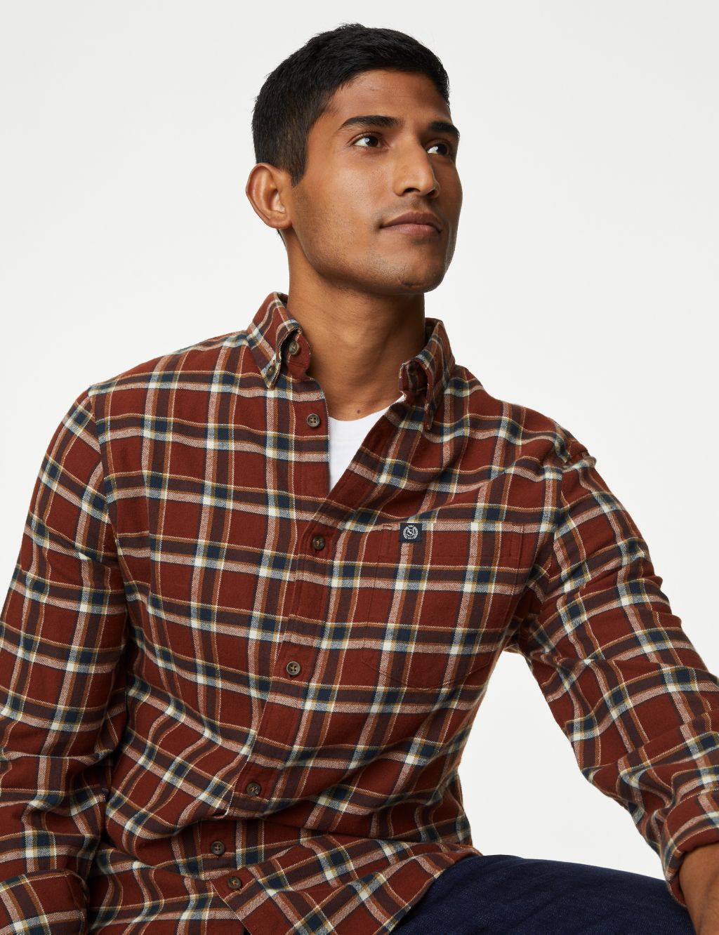 Pure Cotton Flannel Shirt 2 of 5