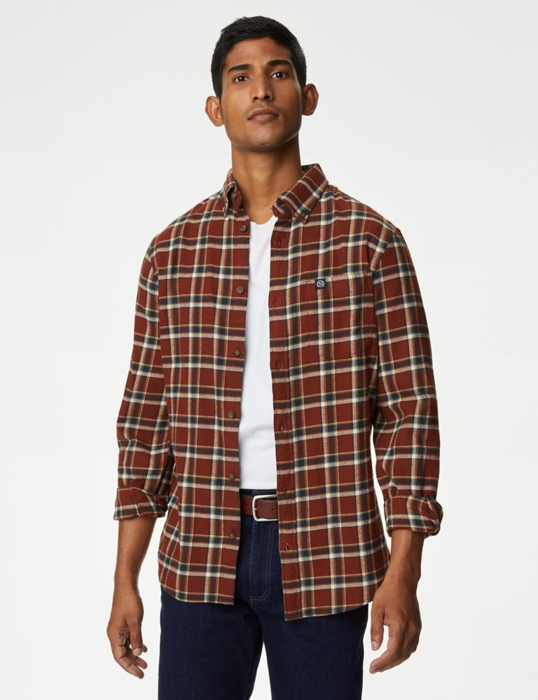 Pure Cotton Flannel Shirt 4 of 5