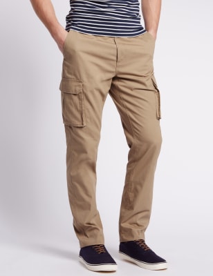 m and s cargo trousers