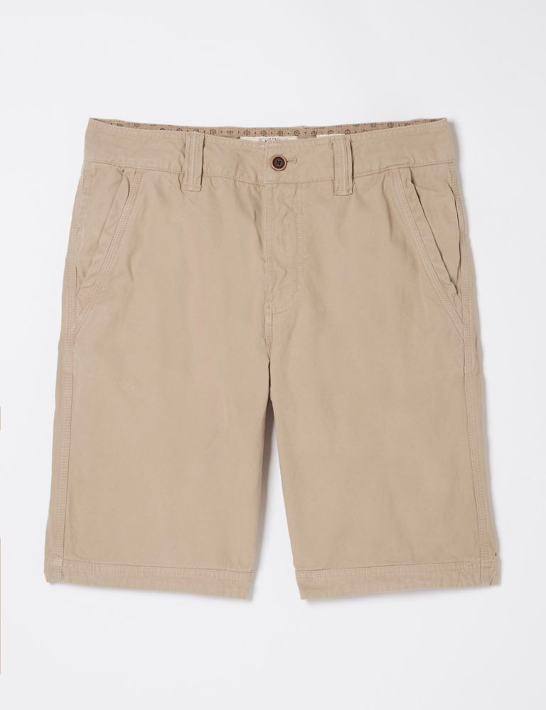 Pure Cotton Flat Front Chino Shorts 2 of 4