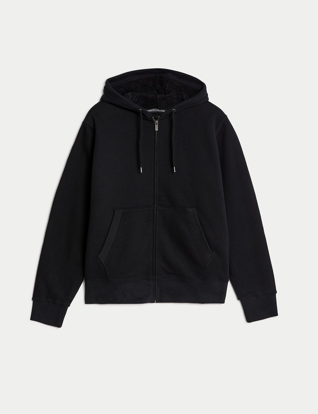 Pure Cotton Fleece Lined Hoodie | M&S Collection | M&S