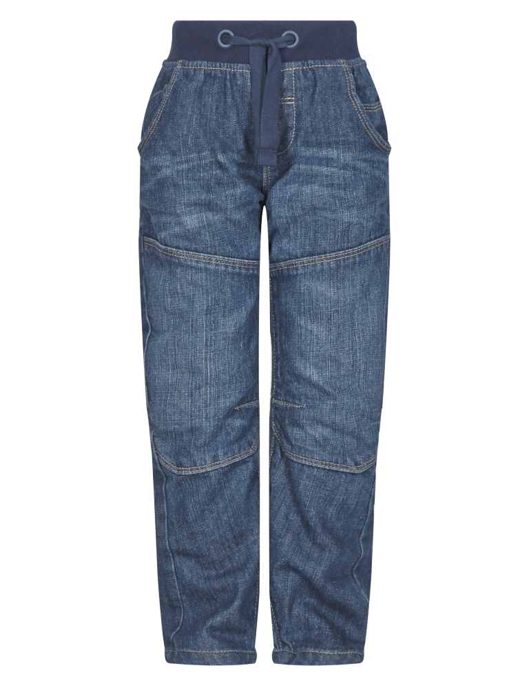 Cotton clearance lined jeans