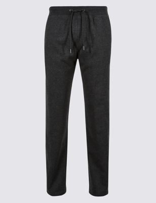 Pure Cotton Fleece Lined Joggers | M&S Collection | M&S