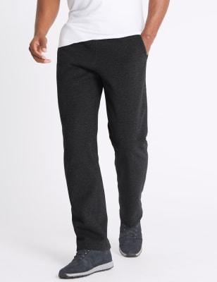 Pure Cotton Fleece Lined Joggers, M&S Collection