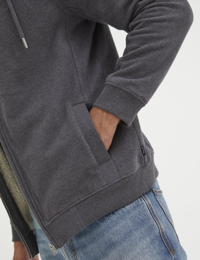 Fat face fleece lined hoodie hotsell
