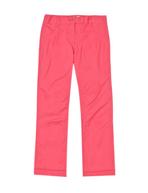 Pure Cotton Flightcloth Trousers (1-7 Years) Image 2 of 3