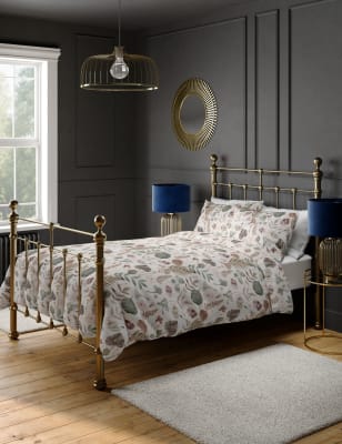 Pure Cotton Floral Bedding Set | M&S