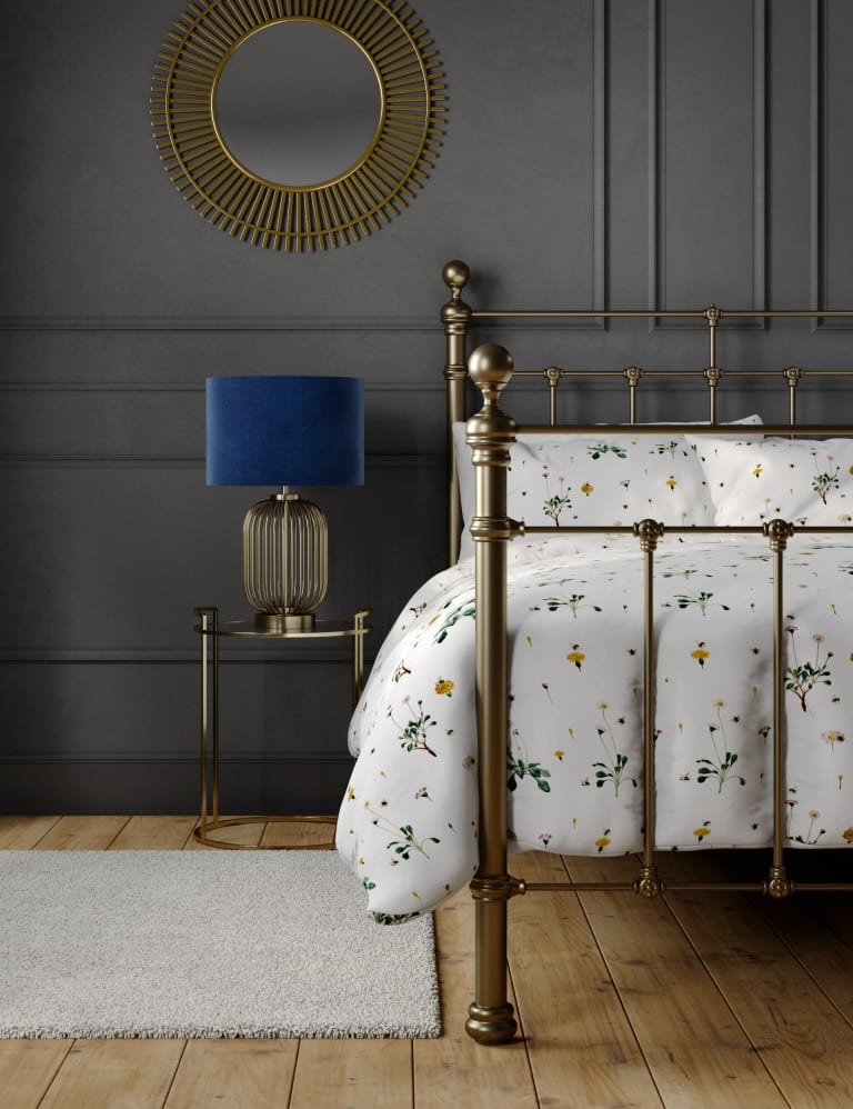 Pure Cotton Floral Bedding Set, M&S Collection