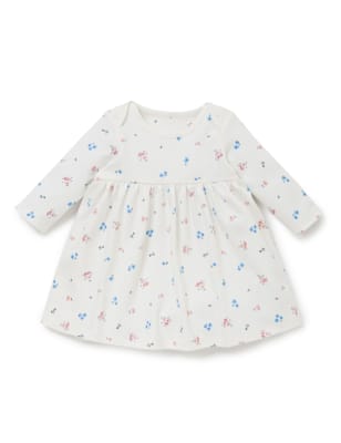 Pure Cotton Floral Dress | M&S