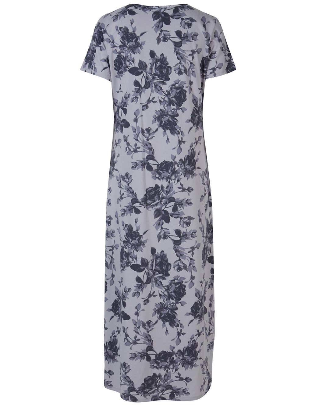 Pure Cotton Floral Print Long Nightdress 5 of 5