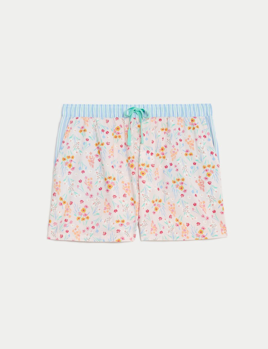 Pure Cotton Floral Pyjama Shorts 1 of 6