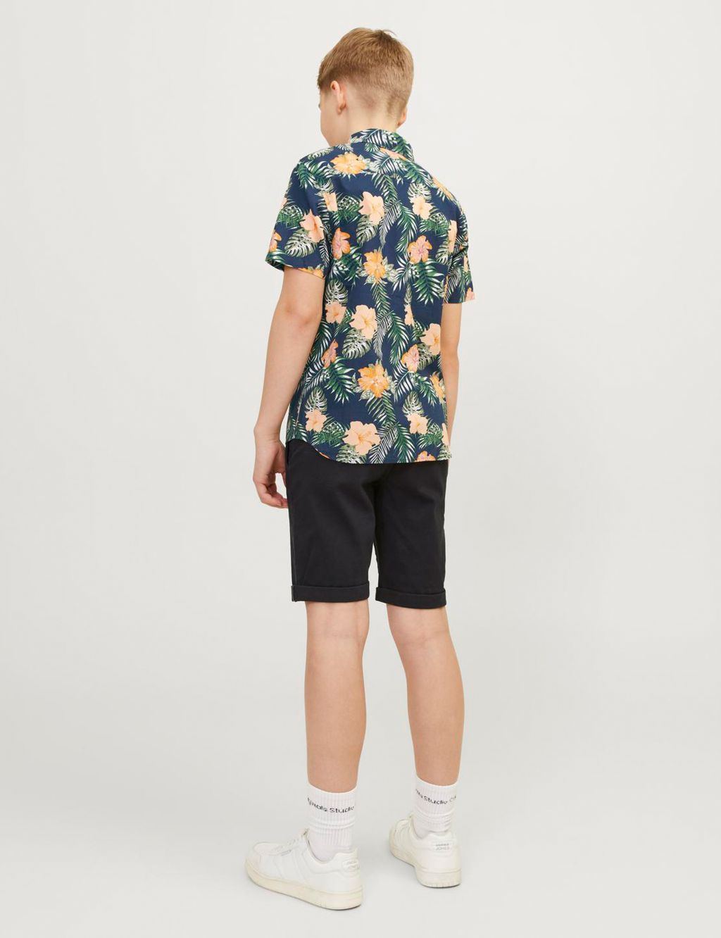 Pure Cotton Floral Shirt (8-16 Yrs) 6 of 7