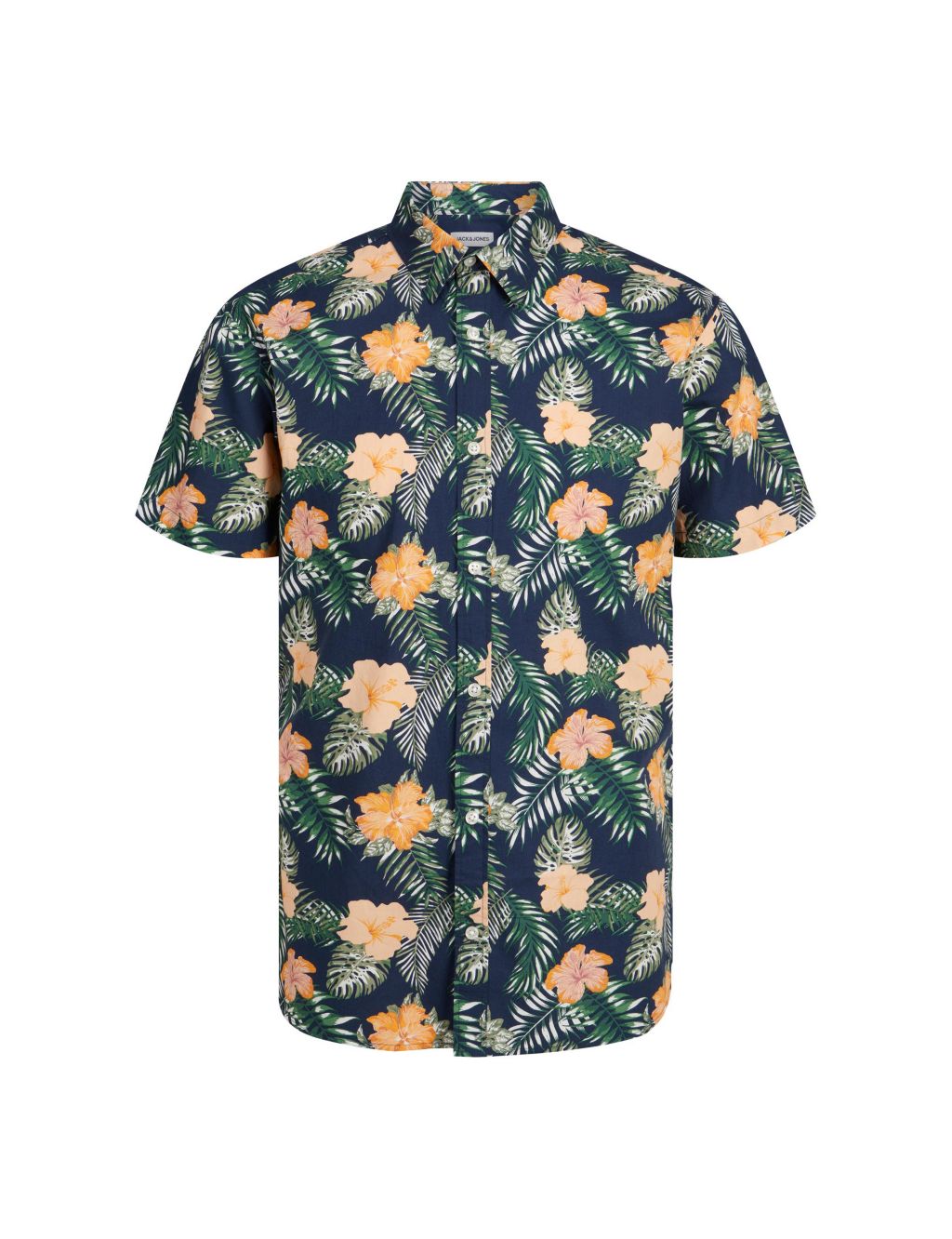 Pure Cotton Floral Shirt (8-16 Yrs) 1 of 7