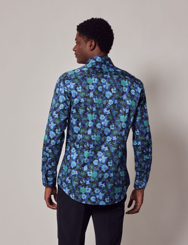Pure Cotton Floral Shirt 3 of 6