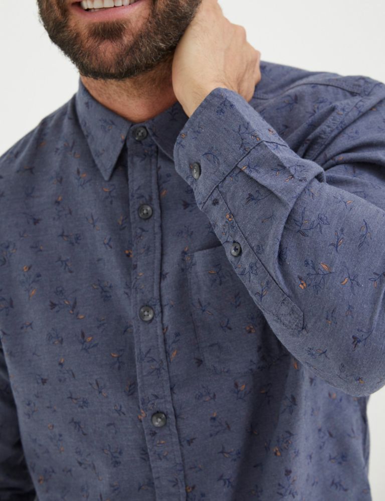 Pure Cotton Floral Shirt 4 of 6