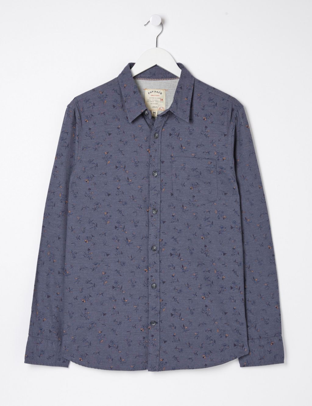 Pure Cotton Floral Shirt 1 of 6