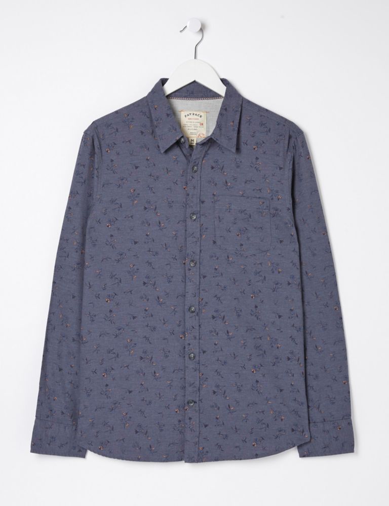Pure Cotton Floral Shirt 2 of 6