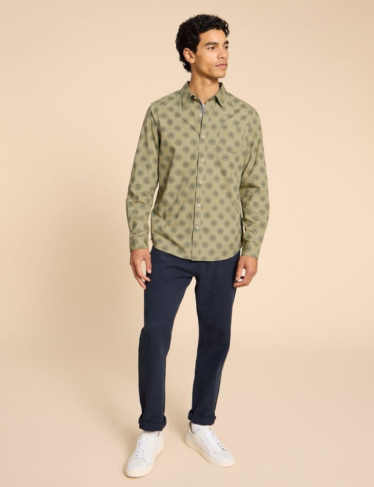 Pure Cotton Floral Shirt 3 of 6