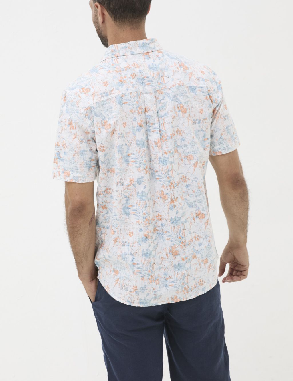 Pure Cotton Floral Shirt 2 of 5