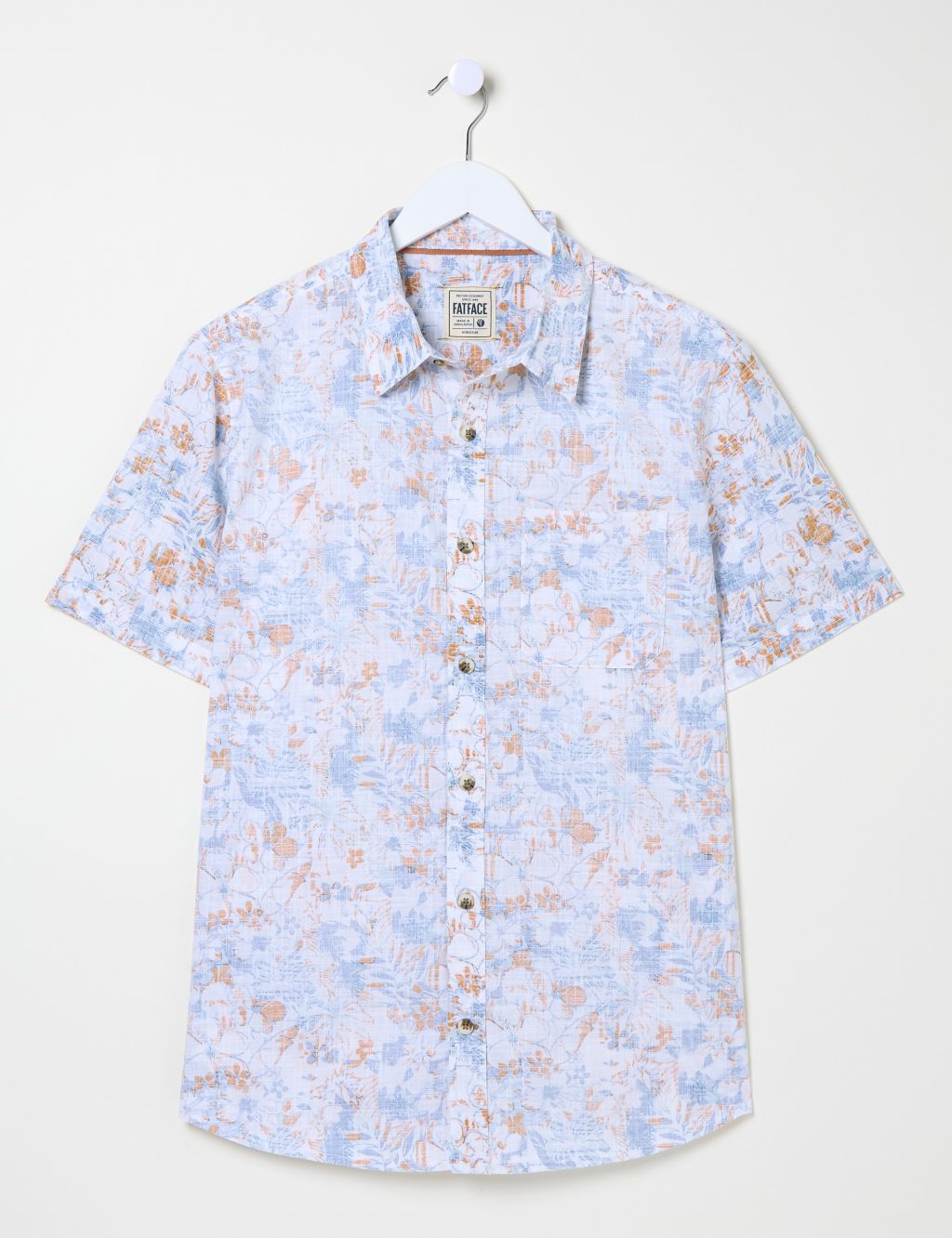 Pure Cotton Floral Shirt 1 of 5