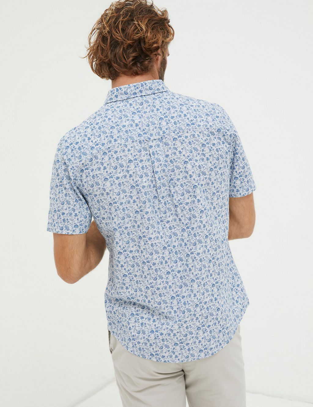 Pure Cotton Floral Shirt 2 of 5