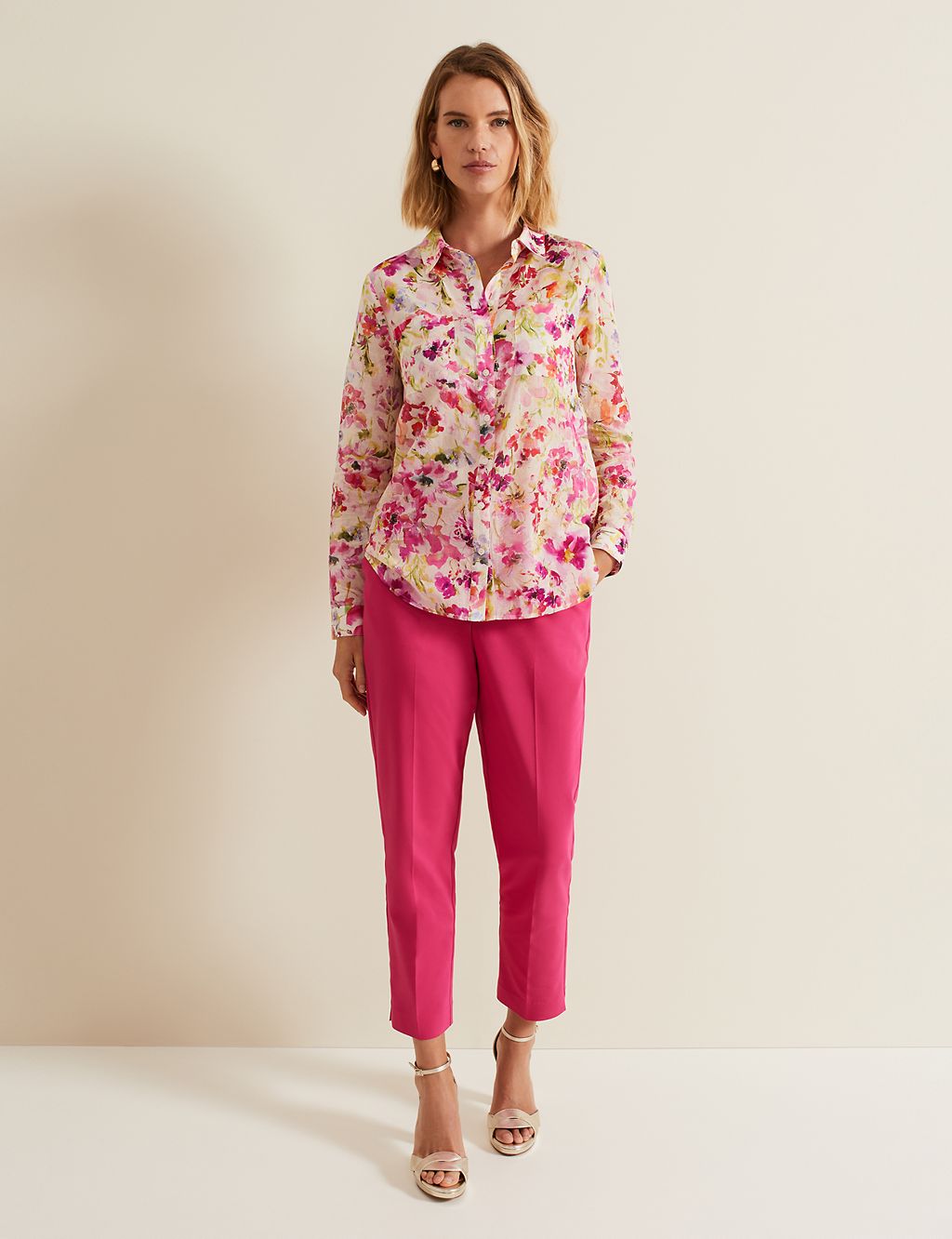 Pure Cotton Floral Shirt 2 of 8