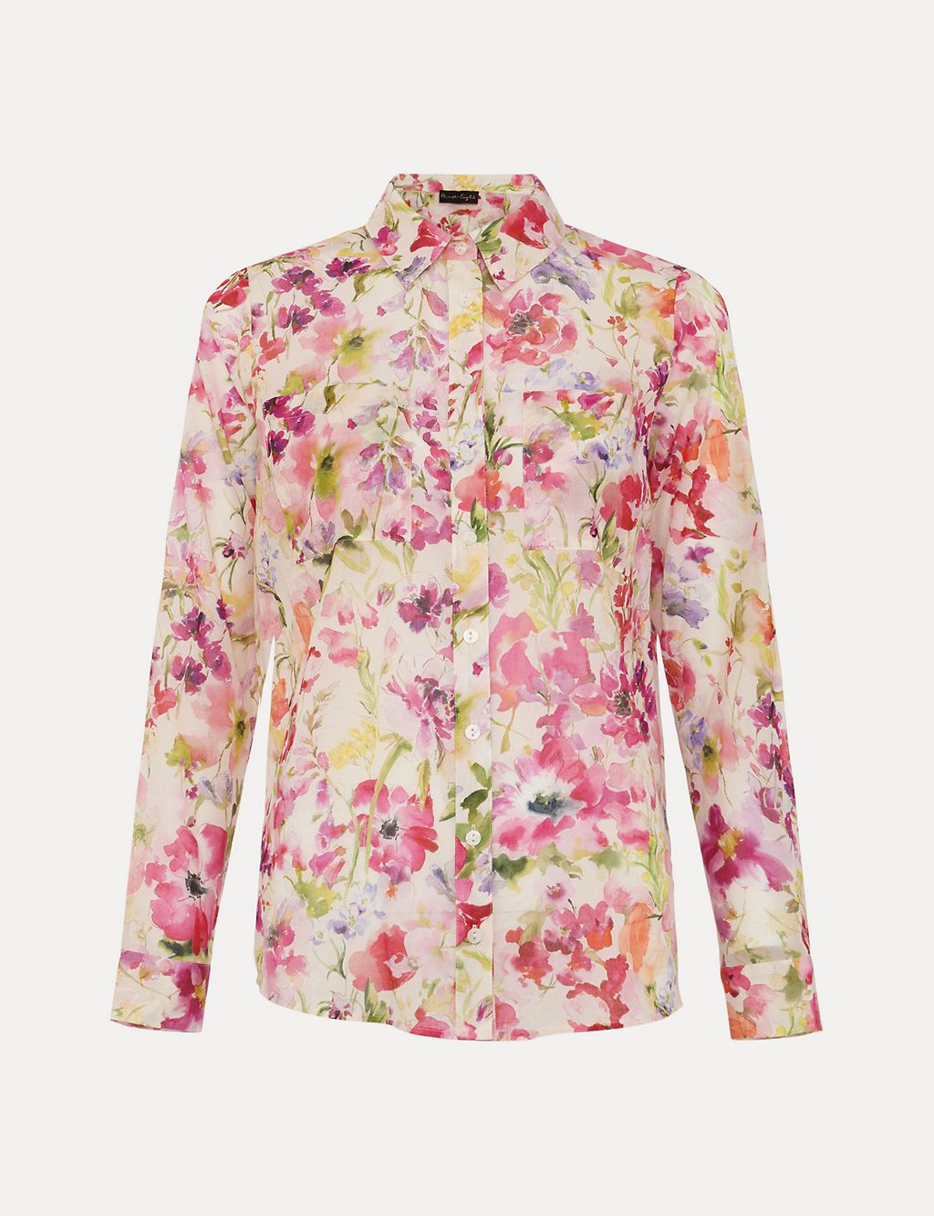 Pure Cotton Floral Shirt 1 of 8