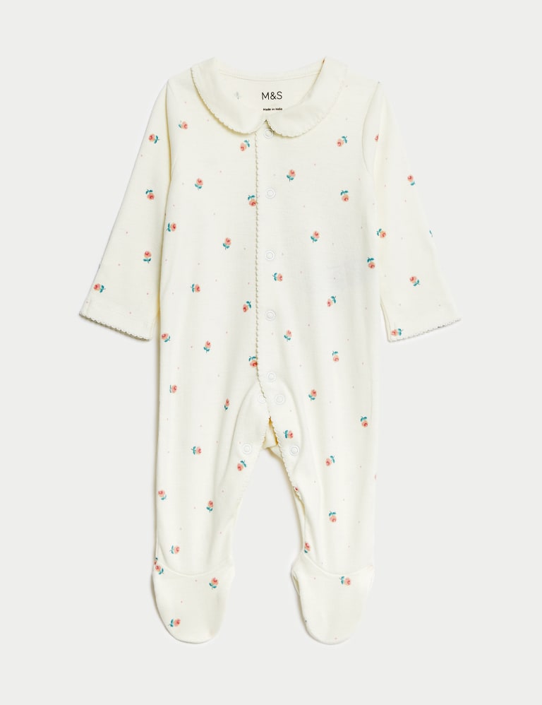 Marks and spencer baby girl sleepsuits top