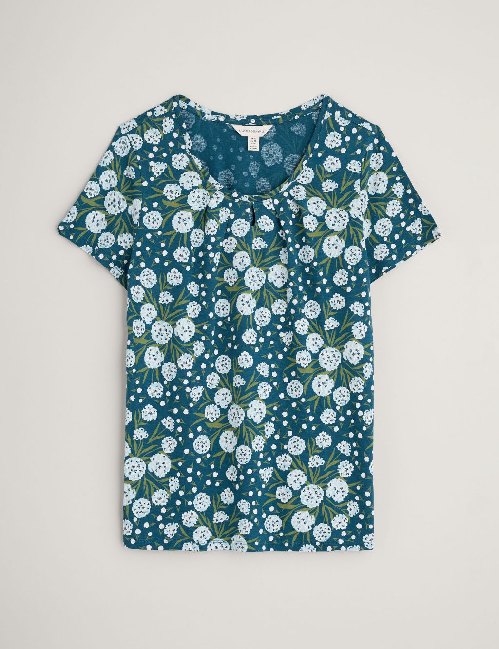 Pure Cotton Floral T-Shirt 1 of 5