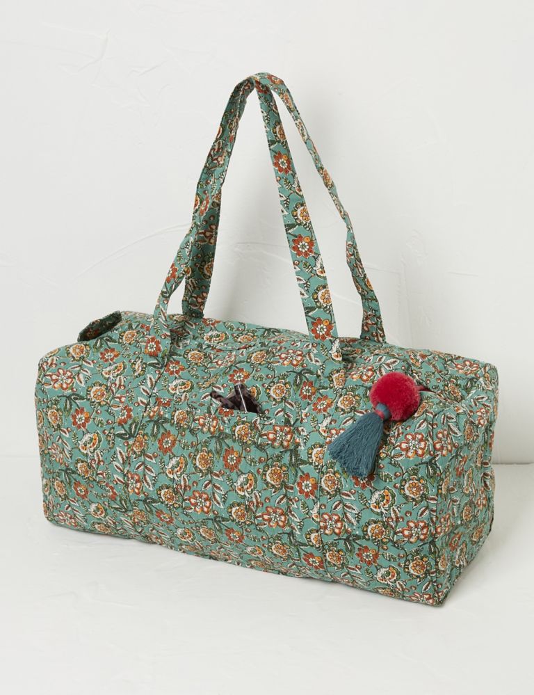 Pure Cotton Floral Weekend Bag 1 of 2