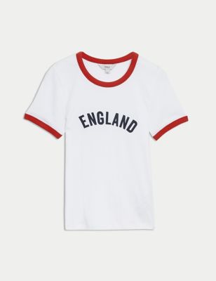 Pure Cotton Football T-Shirt Image 2 of 6