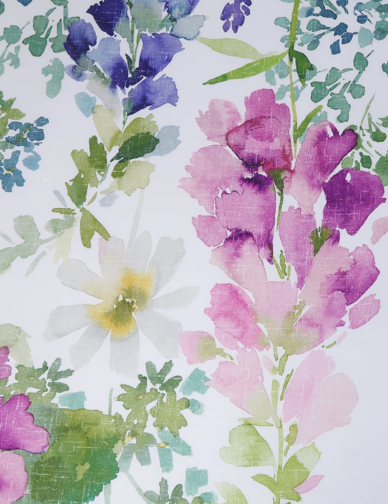 Pure Cotton Foxglove Bedding Set Bluebellgray M&S