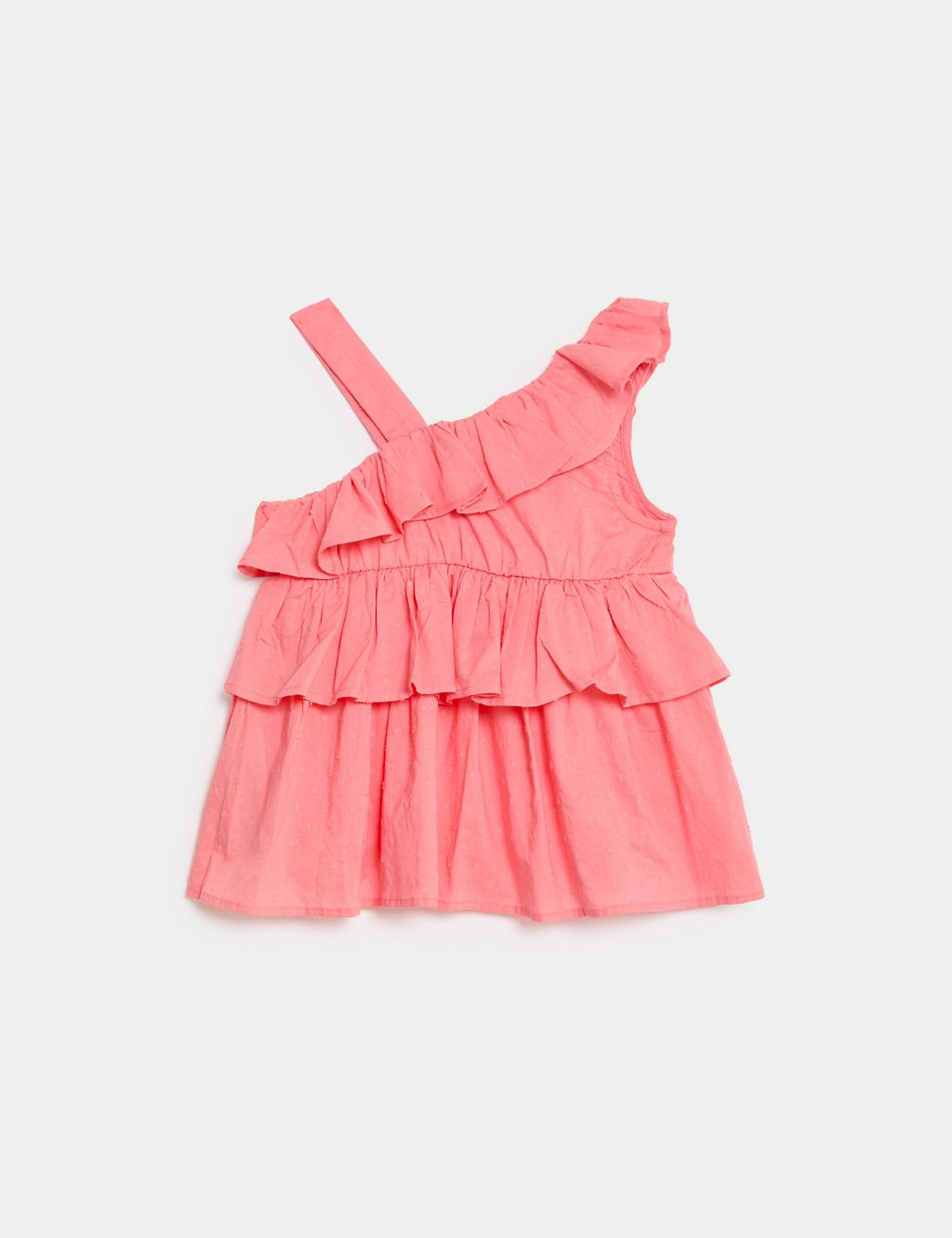 Pure Cotton Frill Blouse (2-8 Yrs) 6 of 6