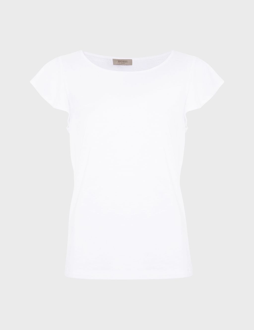 Pure Cotton Frill Sleeve Top 1 of 5