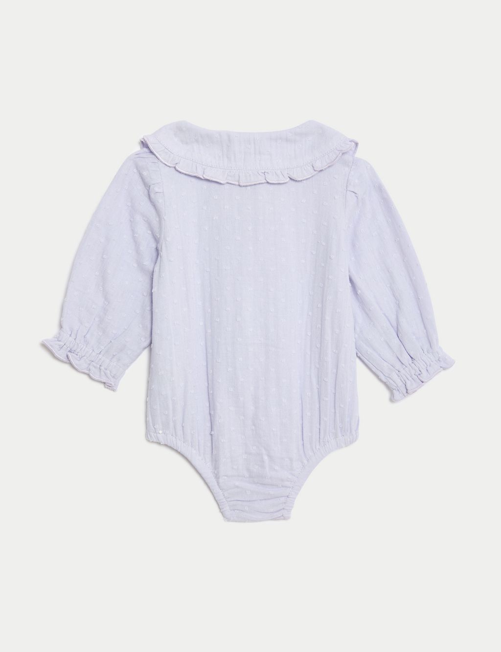 Pure Cotton Frilled Romper (7lbs-1 Yrs) 2 of 7