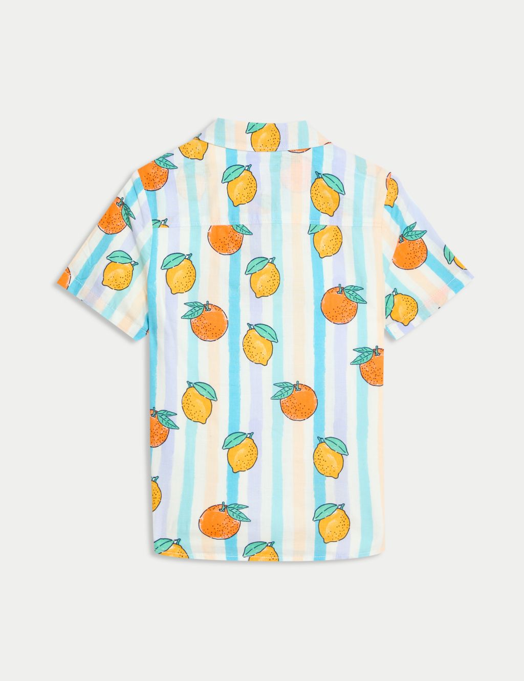 Pure Cotton Fruit Print Shirt & T-Shirt Set (2–8 Yrs) 6 of 6