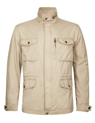 Mens tan field on sale jacket