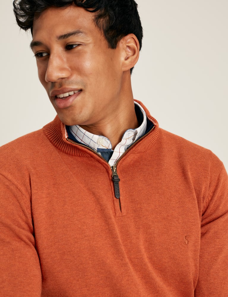 Joules half zip jumper clearance