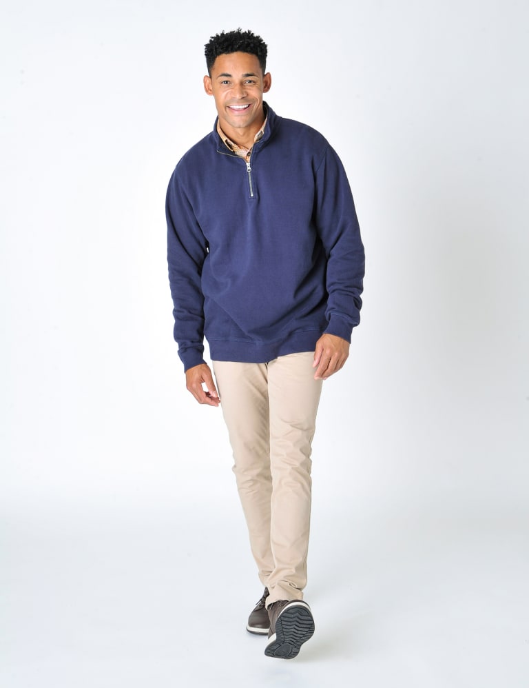 M&s shop quarter zip